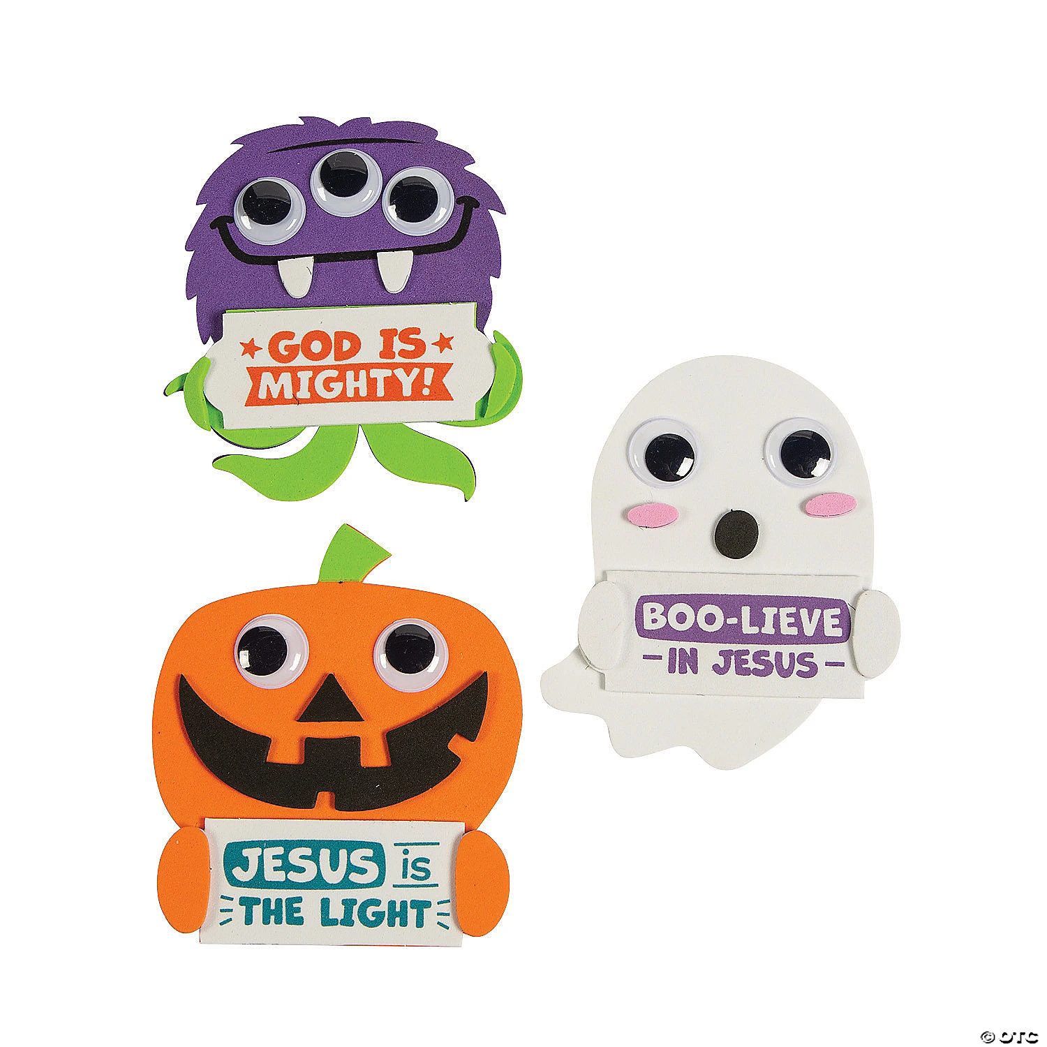 Buy π Religious Halloween Character Magnet Craft Kit - Makes 12 π 1 Buy π Religious Halloween Character Magnet Craft Kit - Makes 12 π
