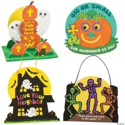 Wholesale π₯° Religious Halloween Craft Assortment - 48 Pc. π―