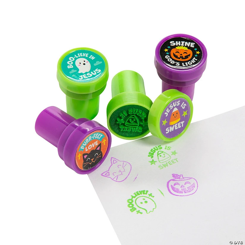Top 10 𧨠Religious Halloween Stampers - 24 Pc. β 1 Top 10 𧨠Religious Halloween Stampers - 24 Pc. β