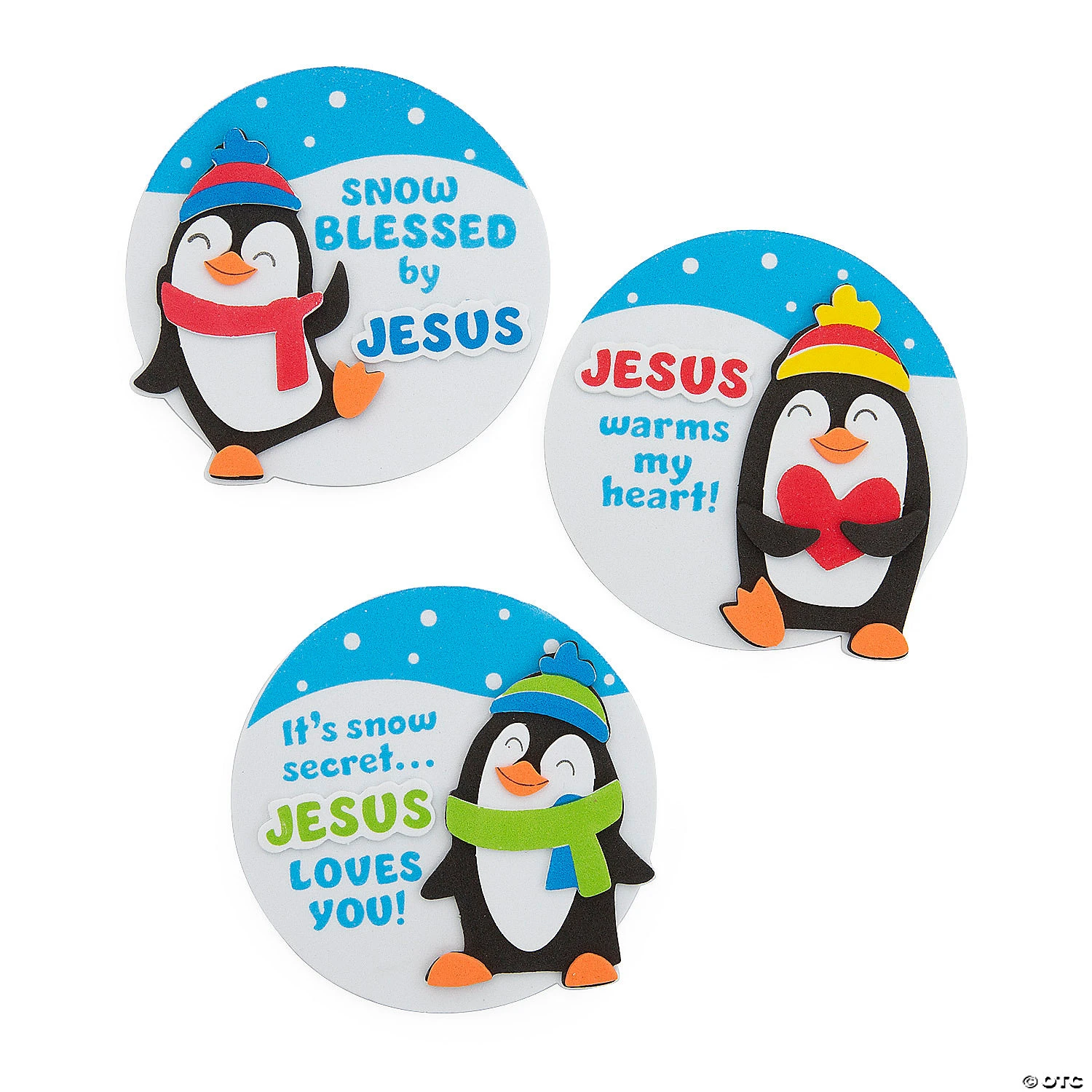 Cheapest π Religious Winter Penguin Magnet Craft Kit - Makes 12 π 1 Cheapest π Religious Winter Penguin Magnet Craft Kit - Makes 12 π