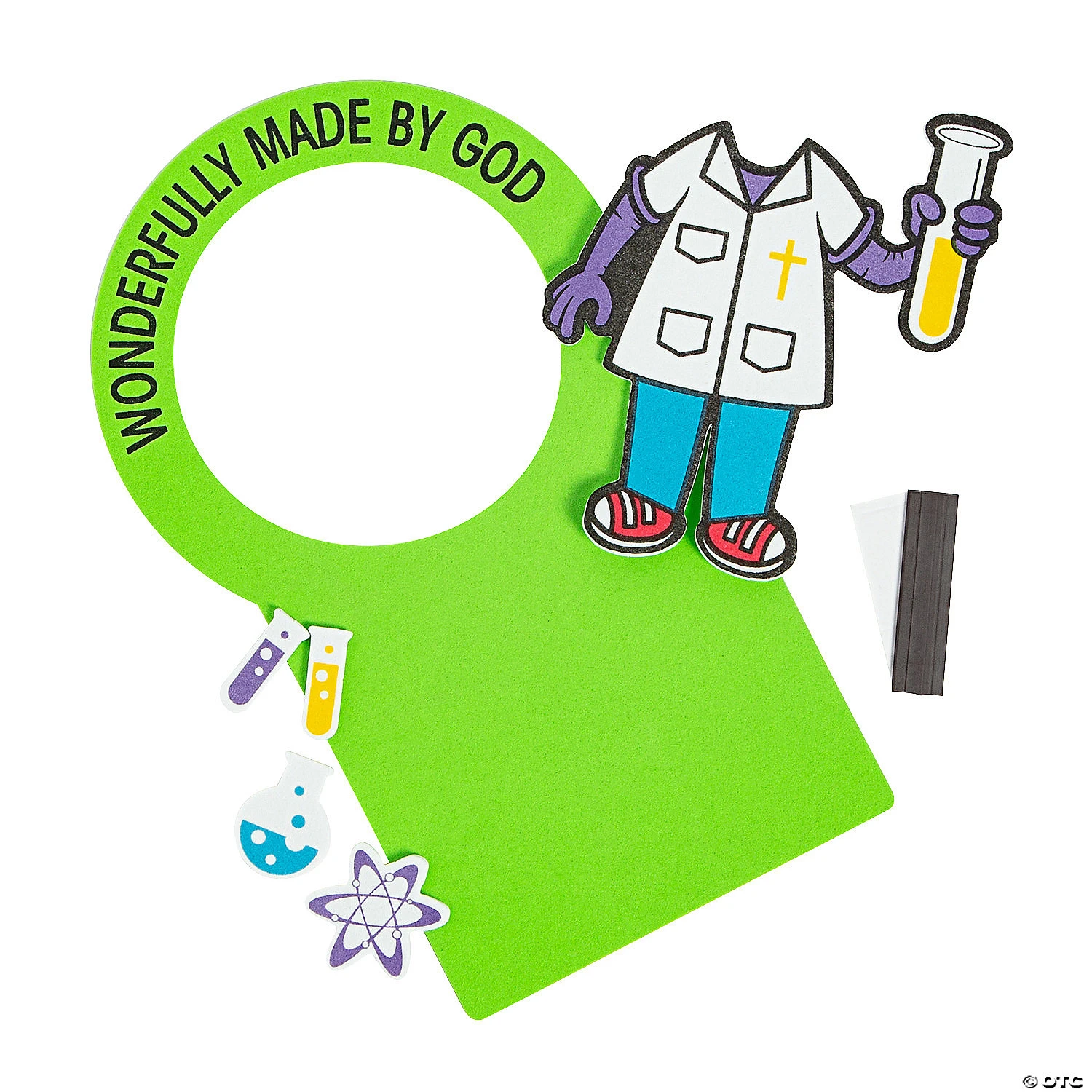 Wholesale ❤️ Science VBS Picture Frame Magnet Craft Kit - Makes 12 ⌛ 2 Wholesale ❤️ Science VBS Picture Frame Magnet Craft Kit - Makes 12 ⌛ - Image 2