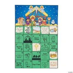 New π₯ Scratch βN Reveal Advent Calendars - 12 Pc. β¨