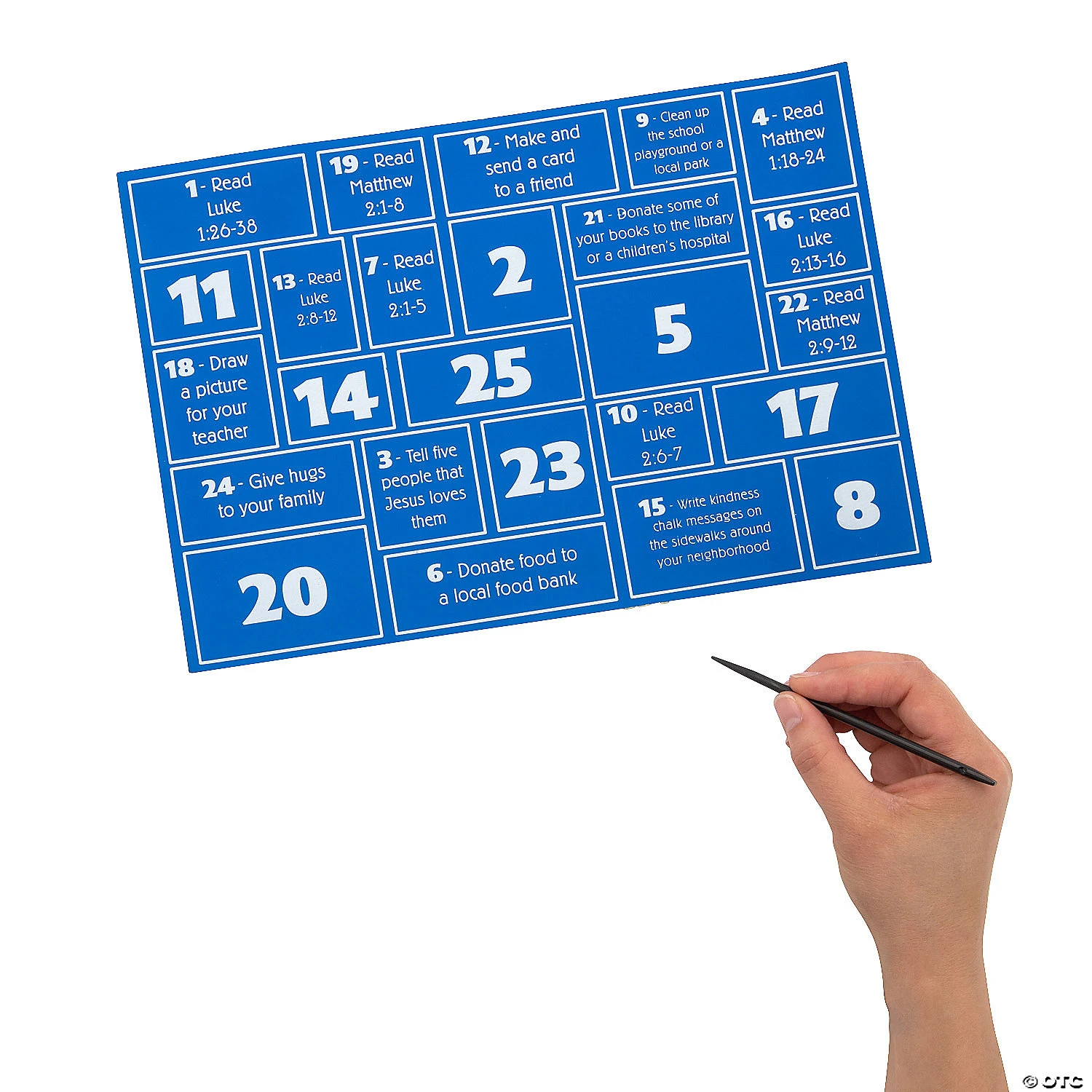 Cheapest π Scratch βN Reveal Happy π€© Birthday Jesus Countdown - 12 Pc. β 2 Cheapest π Scratch βN Reveal Happy π€© Birthday Jesus Countdown - 12 Pc. β - Image 2