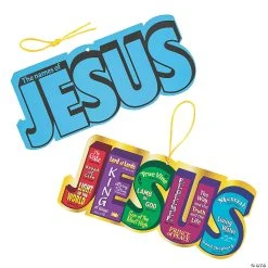 Deals 🎁 Scratch ’N Reveal Names of Jesus Signs - 12 Pc. 🤩