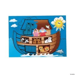 Top 10 😍 Scratch ‘N Reveal Noah’s Ark Activities - 12 Pc. ✔️