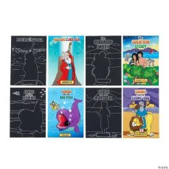 Brand new β Scratch βN Reveal Old Testament Bible Stories - 12 Pc. β