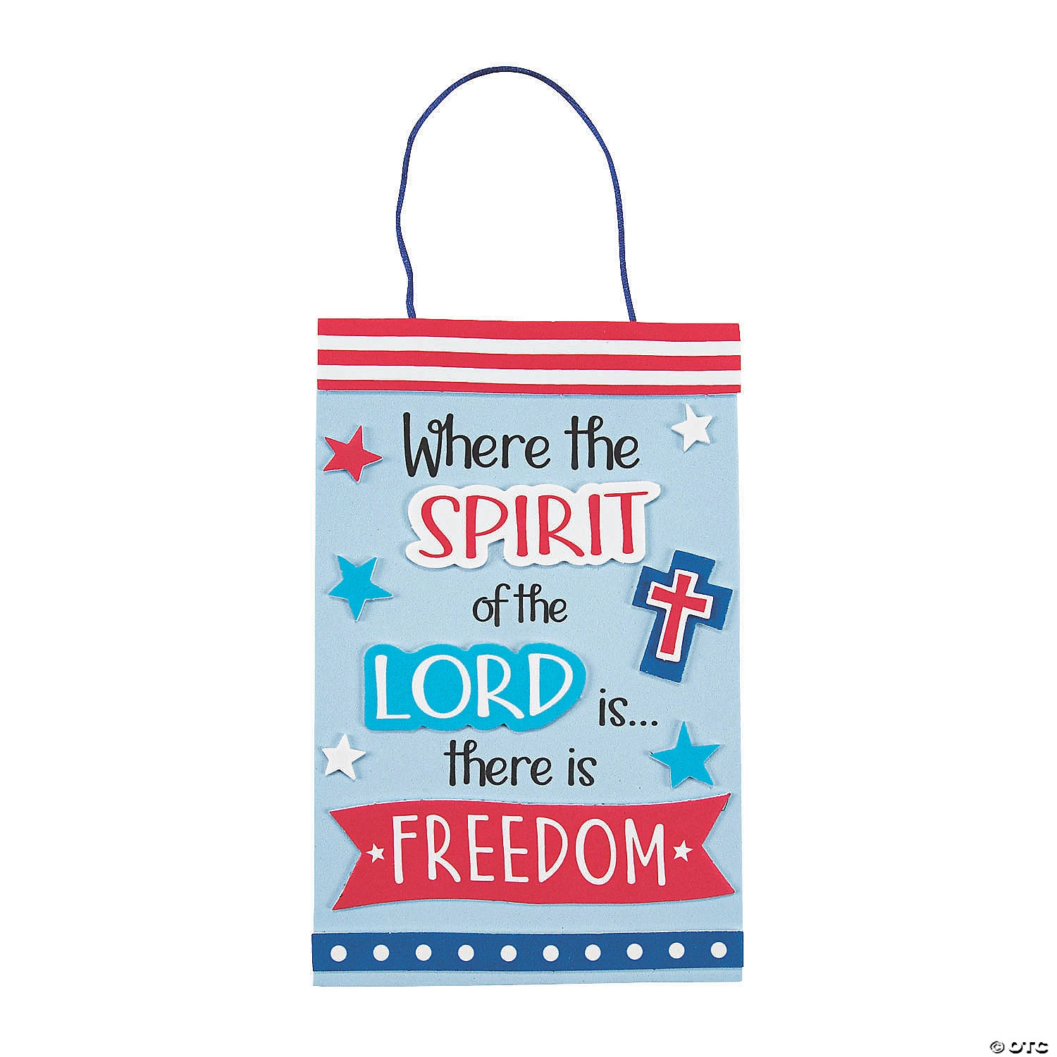Cheap π Spirit of the Lord Patriotic Sign Craft Kit- Makes 12 π 1 Cheap π Spirit of the Lord Patriotic Sign Craft Kit- Makes 12 π