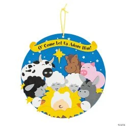 Best Pirce ⭐ Stable Animals Religious Sign Craft Kit- Makes 12 🧨
