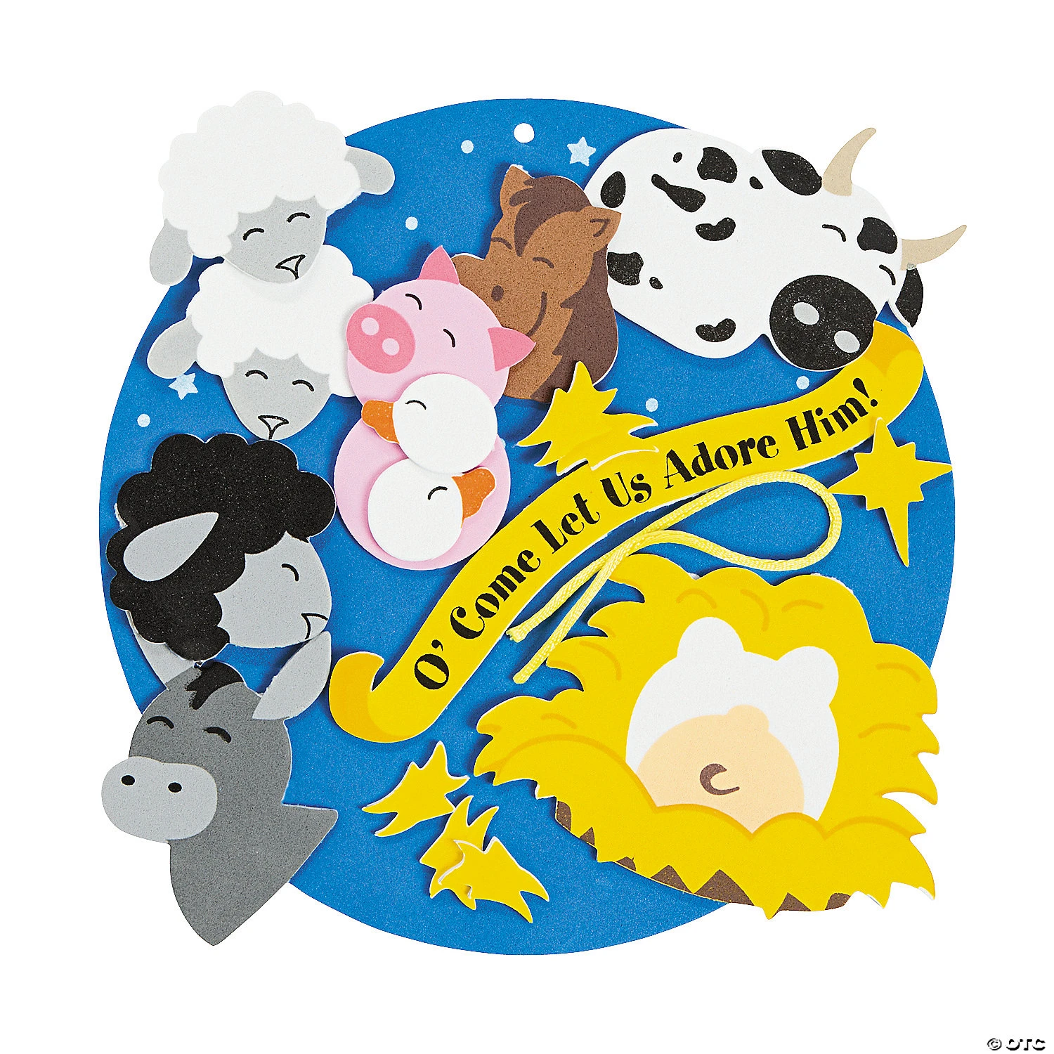 Best Pirce β Stable Animals Religious Sign Craft Kit- Makes 12 𧨠2 Best Pirce β Stable Animals Religious Sign Craft Kit- Makes 12 𧨠- Image 2