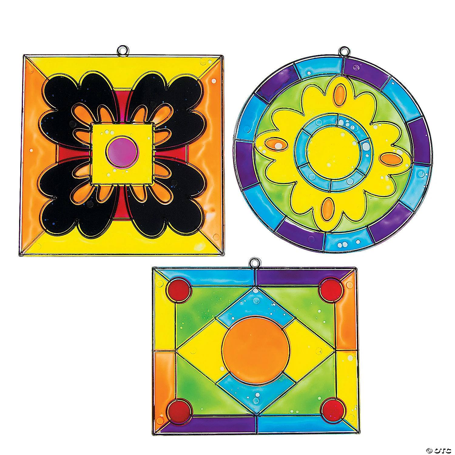 Top 10 π€© Stained Glass Suncatchers - 12 Pc. β 1 Top 10 π€© Stained Glass Suncatchers - 12 Pc. β