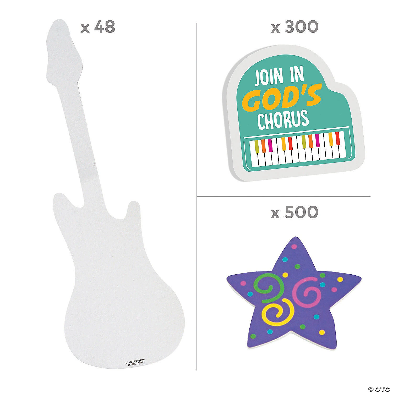 Outlet π₯ Studio VBS Design-a-Guitar Craft Kit for 48 π 2 Outlet π₯ Studio VBS Design-a-Guitar Craft Kit for 48 π - Image 2