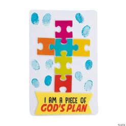 Brand new ❤️ Studio VBS Piece of God’s Plan Thumbprint Magnet Craft Kit - Makes 12 ❤️