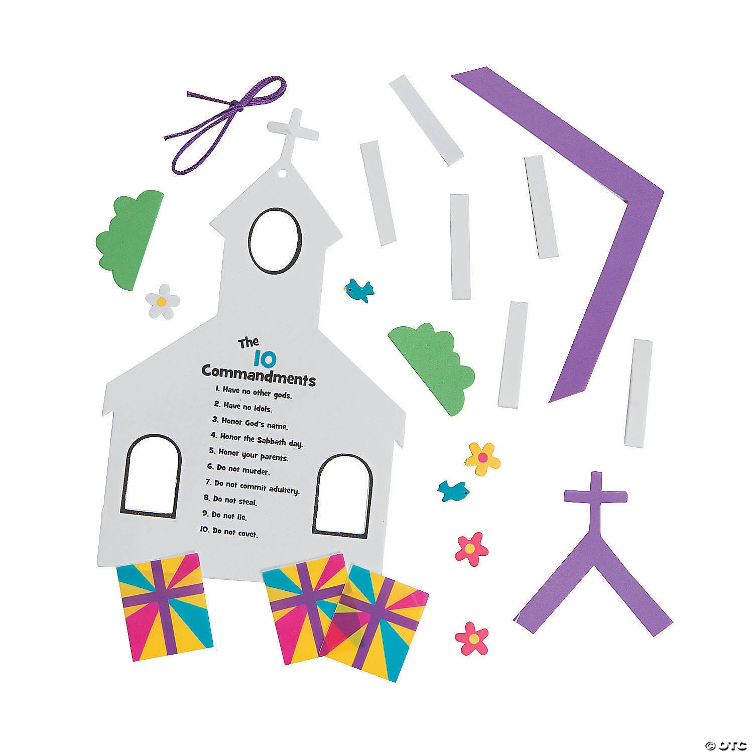 Buy ❤️ Ten Commandments for Kids Sign Craft Kit- Makes 12 ✔️ 2 Buy ❤️ Ten Commandments for Kids Sign Craft Kit- Makes 12 ✔️ - Image 2