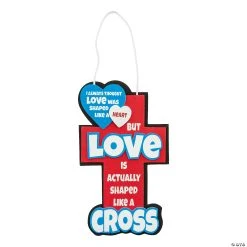 Discount π The Shape of Love Sign Craft Kit - Makes 12 π₯
