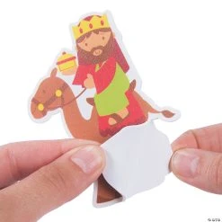 Cheapest 🛒 The Wise Men Followed the Star Sign Pop-Up Craft Kit- Makes 12 🔔 -Religious Crafts Sales the wise men followed the star sign pop up craft kit makes 1213812763 a02