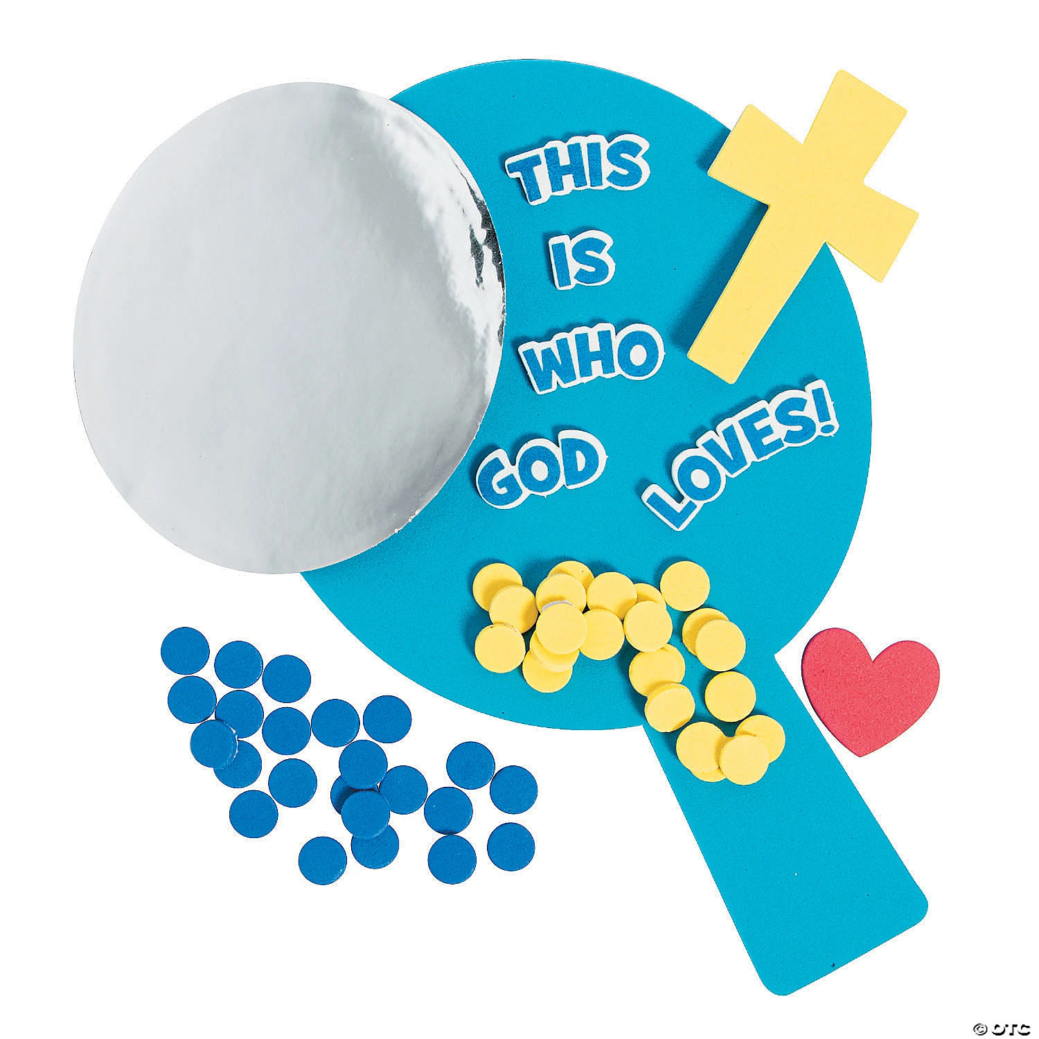 Deals 𧨠This Is Who God Loves Mirror Craft Kit- Makes 12 ⨠2 Deals 𧨠This Is Who God Loves Mirror Craft Kit- Makes 12 ⨠- Image 2