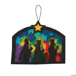 Outlet ❤️ Three Wise Men Tissue Acetate Craft Kit- Makes 12 ⌛