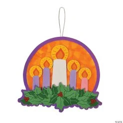Hot Sale 🔥 Tissue Acetate Advent Wreath Craft Kit- Makes 12 😉