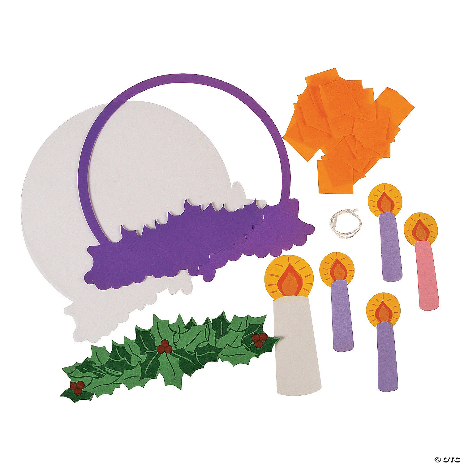 Hot Sale π₯ Tissue Acetate Advent Wreath Craft Kit- Makes 12 π 2 Hot Sale π₯ Tissue Acetate Advent Wreath Craft Kit- Makes 12 π - Image 2