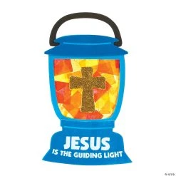 Best deal π Tissue Paper Jesus Lights the Way Sign Craft Kit- Makes 12 π