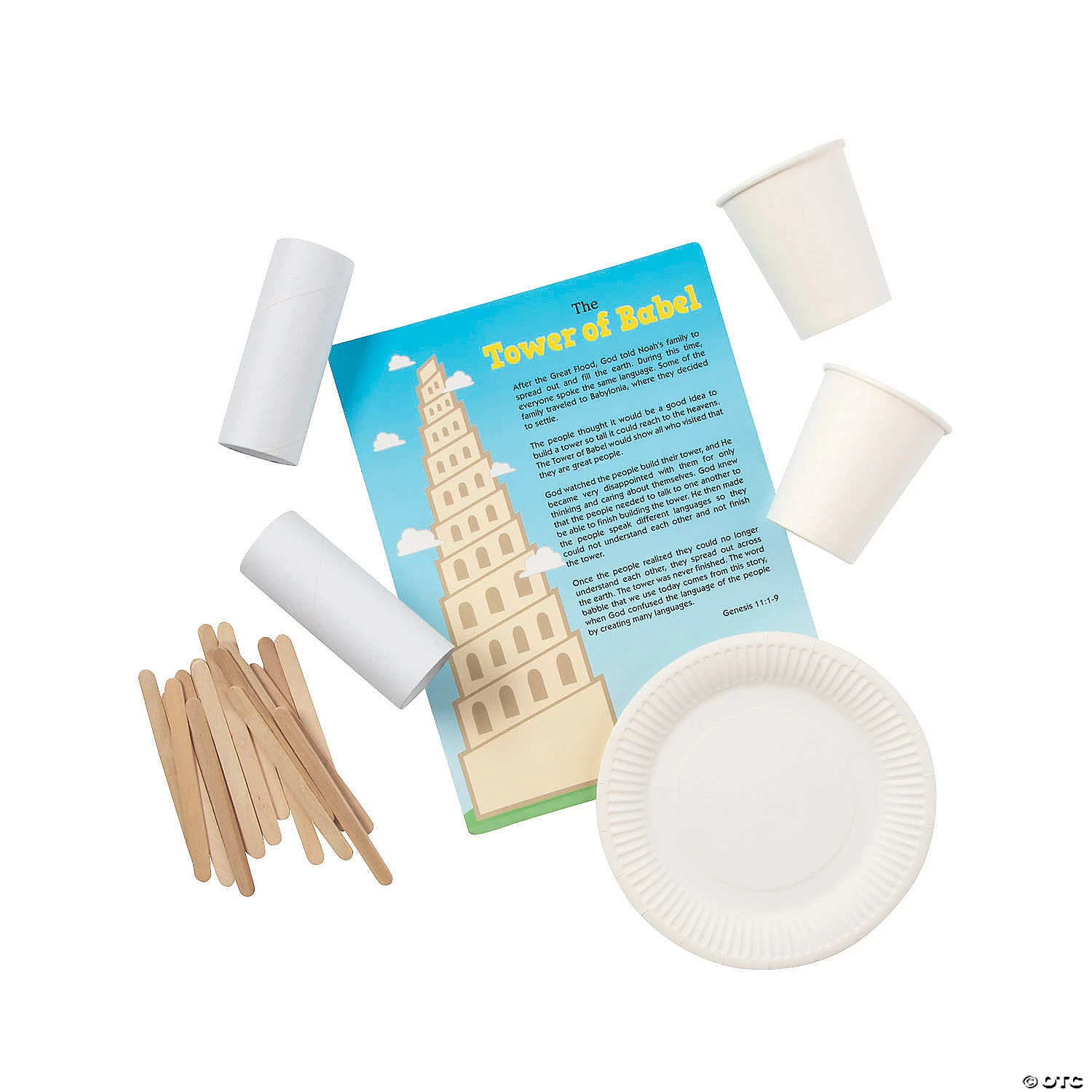 Best deal ⌛ Tower of Babel Craft Kit - 12 Pc. ❤️ 2 Best deal ⌛ Tower of Babel Craft Kit - 12 Pc. ❤️ - Image 2