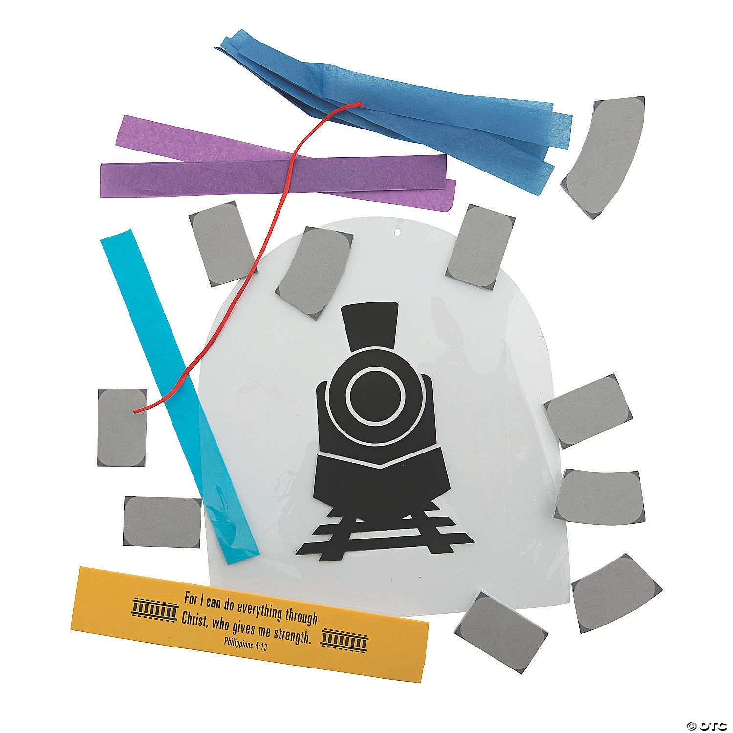 Coupon ⭐ Train with Tunnel Sign Craft Kit - Makes 12 ✔️ 2 Coupon ⭐ Train with Tunnel Sign Craft Kit - Makes 12 ✔️ - Image 2