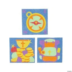 Budget π₯° Treasure Hunt VBS Sand Art Pictures - 12 Pc. β€οΈ