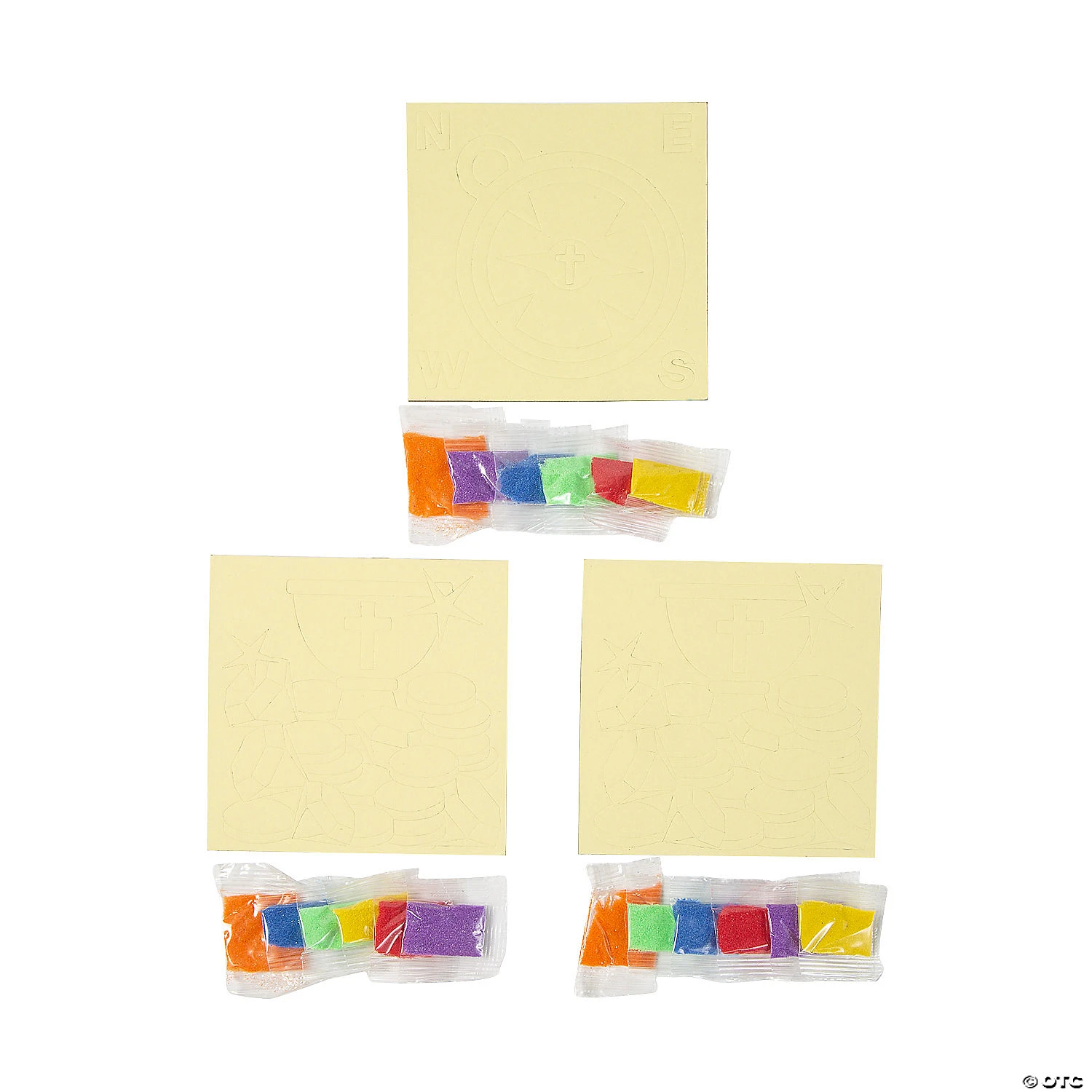 Budget 🥰 Treasure Hunt VBS Sand Art Pictures - 12 Pc. ❤️ 2 Budget 🥰 Treasure Hunt VBS Sand Art Pictures - 12 Pc. ❤️ - Image 2