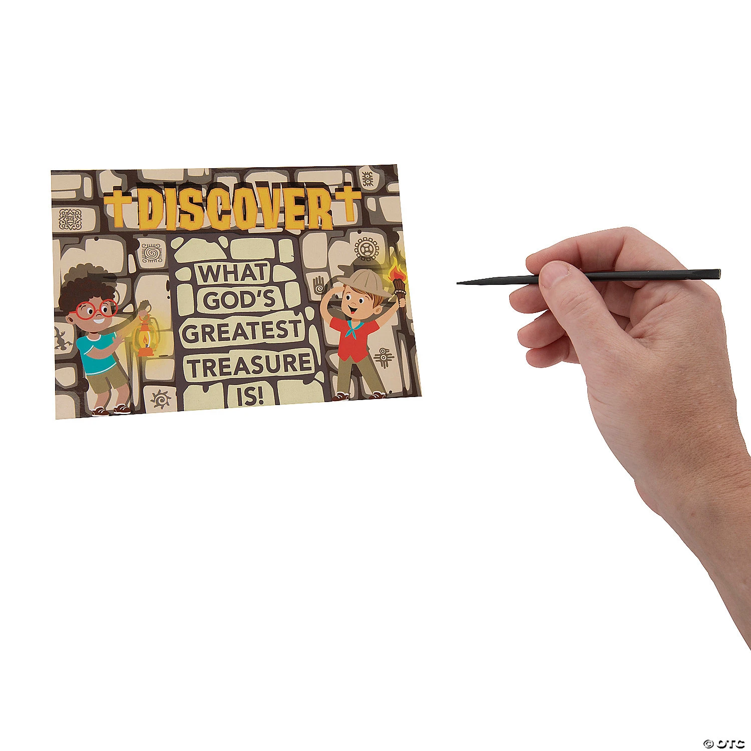 Best Pirce π― Treasure Hunt VBS Scratch βN Reveal Activities - 12 Pc. π 2 Best Pirce π― Treasure Hunt VBS Scratch βN Reveal Activities - 12 Pc. π - Image 2