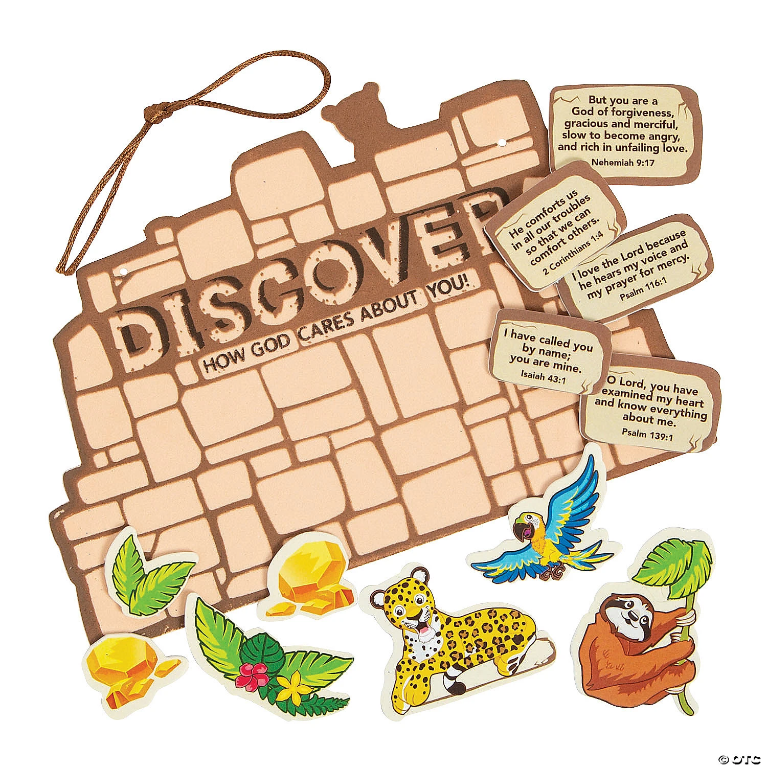 Best Sale π Treasure Hunt VBS Verse a Day Craft Kit - Makes 12 π₯ 2 Best Sale π Treasure Hunt VBS Verse a Day Craft Kit - Makes 12 π₯ - Image 2