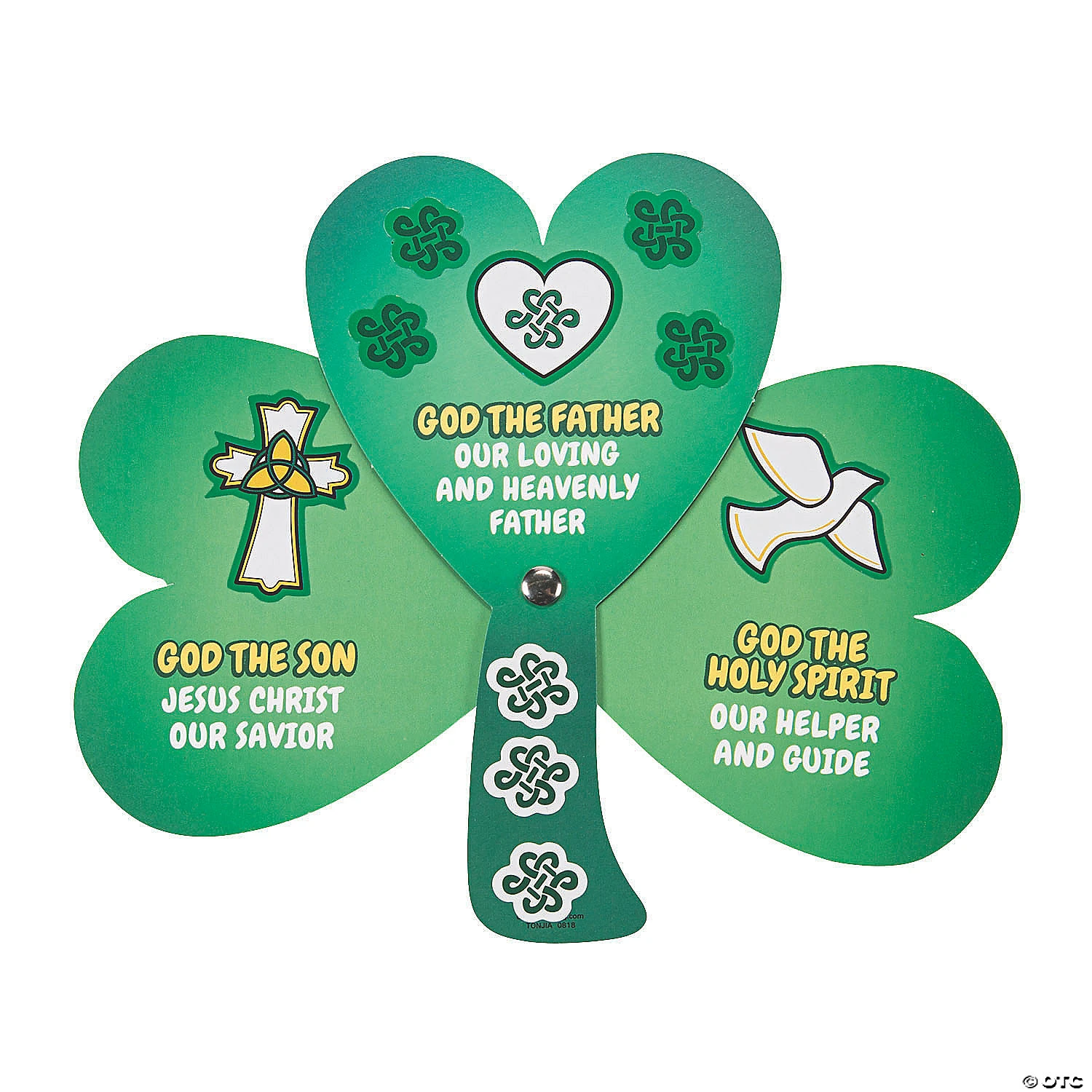 Cheapest ❤️ Trinity Shamrock Heart Craft Kit - Makes 12 🧨 3 Cheapest ❤️ Trinity Shamrock Heart Craft Kit - Makes 12 🧨 - Image 3