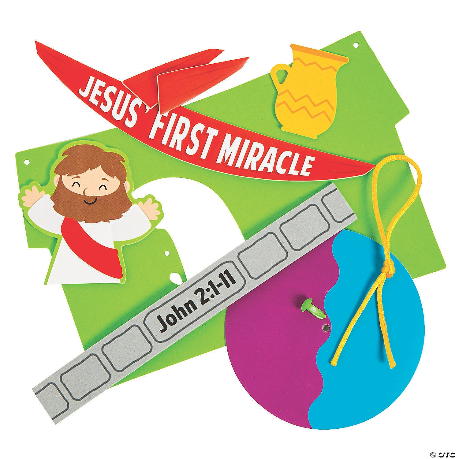 Budget π Water into Wine Craft Kit - Makes 12 π 2 Budget π Water into Wine Craft Kit - Makes 12 π - Image 2