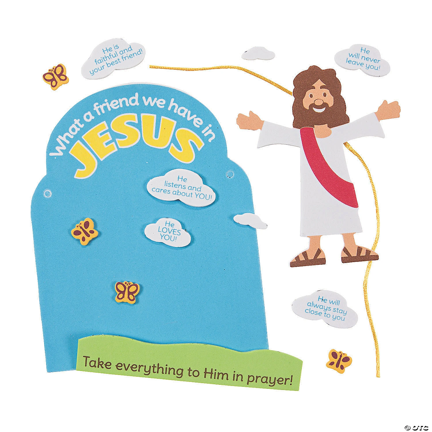 Outlet β What a Friend We Have In Jesus Craft Kit - Makes 12 π 2 Outlet β What a Friend We Have In Jesus Craft Kit - Makes 12 π - Image 2