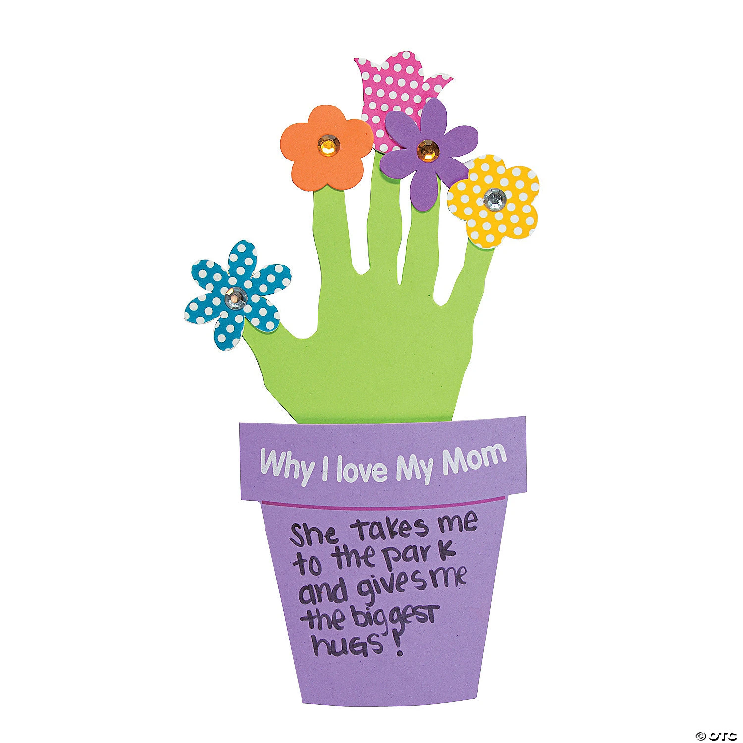 Hot Sale 😍 “Why I Love My Mother” Handprint Craft Kit - Makes 12 👏 1 Hot Sale 😍 “Why I Love My Mother” Handprint Craft Kit - Makes 12 👏