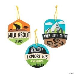 New β Wild Encounters VBS Ornament Craft Kit - Makes 12 π