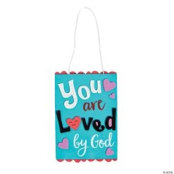 Budget 💯 You Are Loved By God Sign Craft Kit- Makes 12 👍