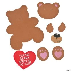 Religious Crafts Shop -Religious Crafts Sales you re beary special to god magnet craft kit makes 1213718996 a01