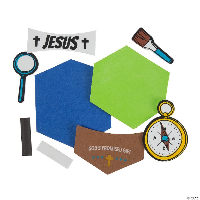 Religious Crafts Shop -Religious Crafts Sales god s promised gift magnet craft kit makes 1213971732 a01 768x768 1